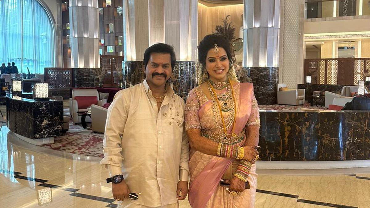 Actor Redin Kingsley marries television actor Sangeetha V The Hindu